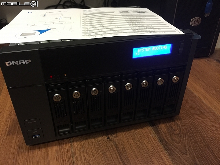 [開箱]非常不專業分享QNAP TVS-871 Turbo vNAS