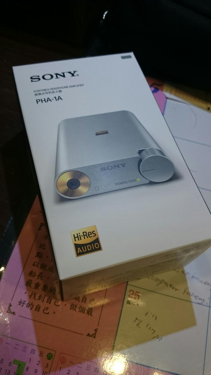 Sony PHA-1A 開箱！!