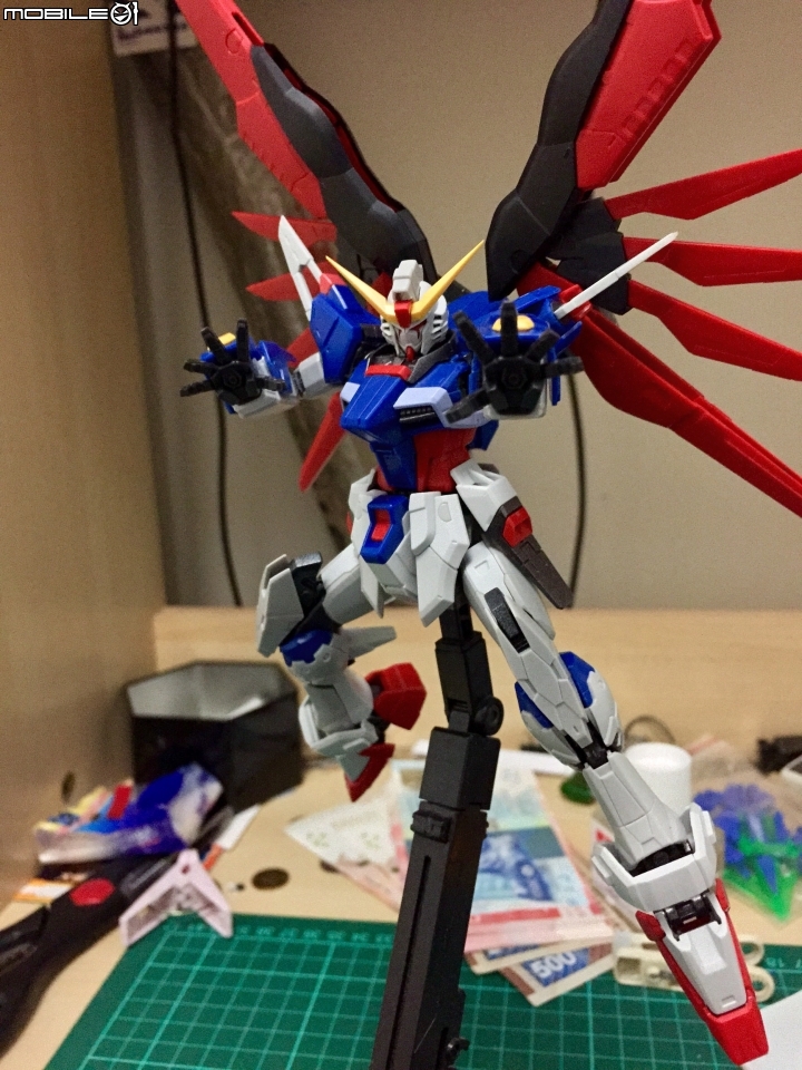 ［新手試作陰影噴塗］RG 1/144 命運鋼彈