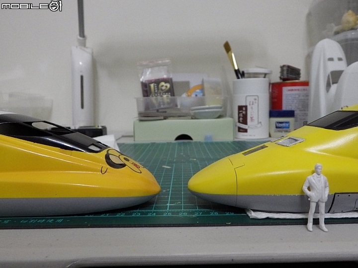 高鐵老皮歡樂列車模型製作