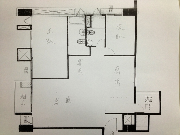 關於預售屋格局請教  設計變更