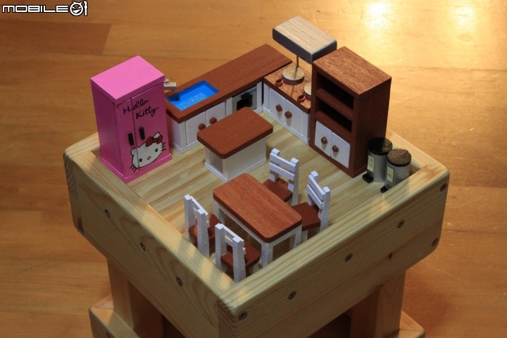 [硬漢工作室] 音樂書架娃娃屋