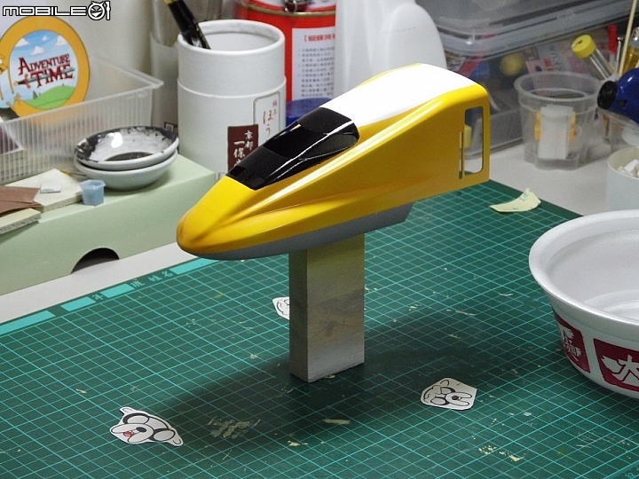 高鐵老皮歡樂列車模型製作