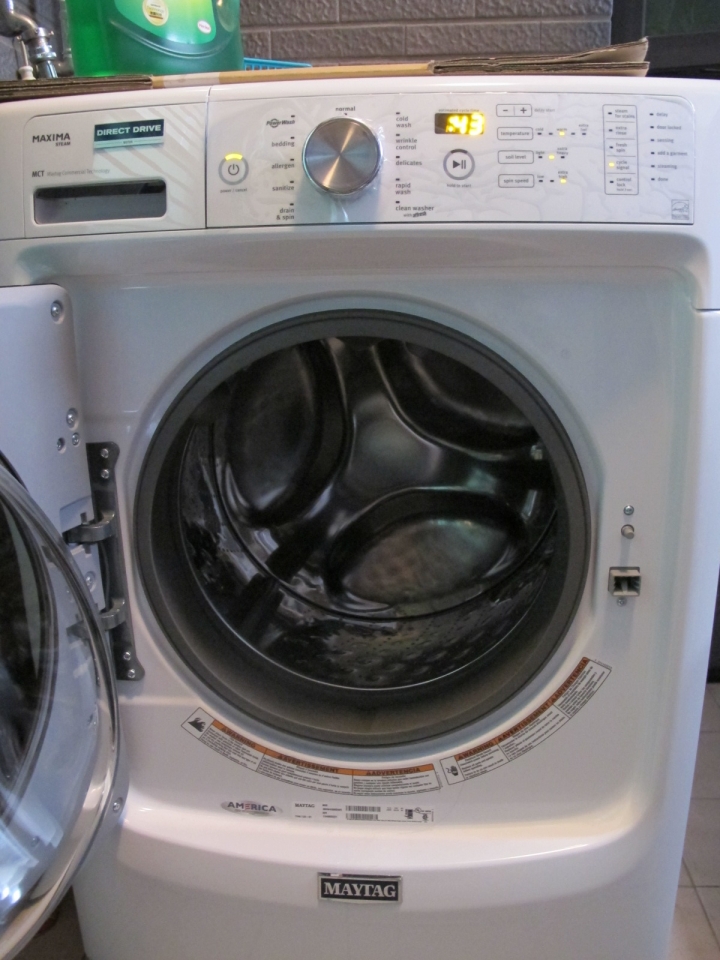 懶人家電購買part1. Maytag MHW4300DW(15KG)滾筒洗衣機 使用心得