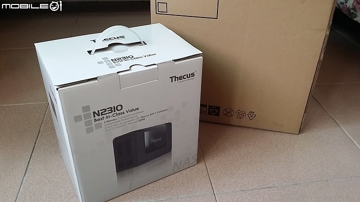 [開箱]Thecus N2310+Toshiba MG03ACA200*2+Asus RT-AC55U 簡單分享