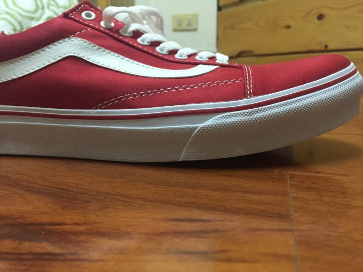 開箱文 (純分享) Vans old skool 基本款 紅色日本代購