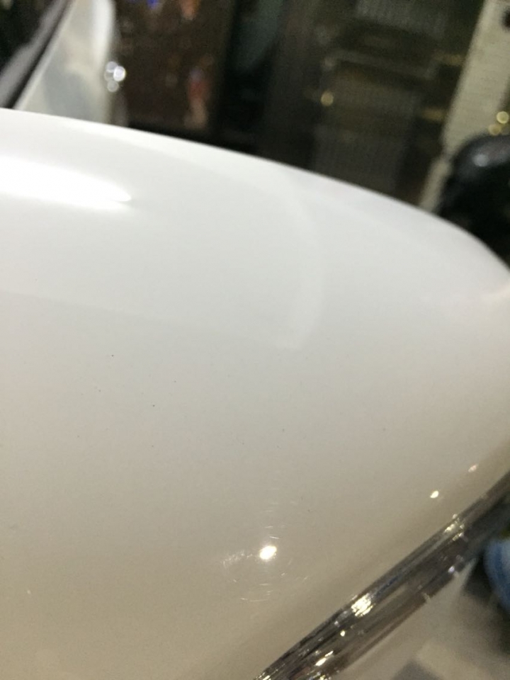 新車送洗回來～天啊 滿滿的太陽紋！？有救嗎