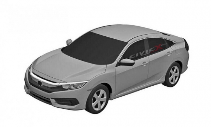 十代喜美申報圖流出！！！！（Civic X)