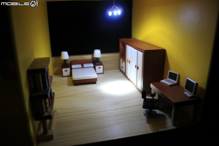 [硬漢工作室] 音樂書架娃娃屋