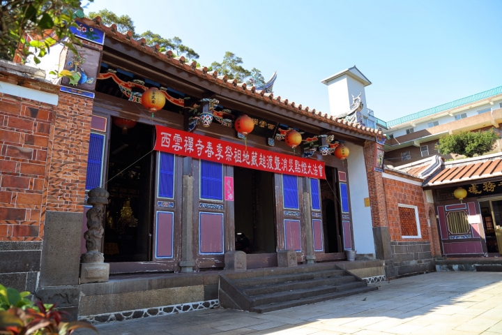 平淡中帶有一點樸實的西雲禪寺