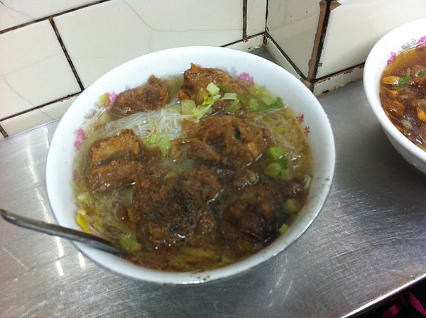 豐原廟東--清水排骨麵(○)