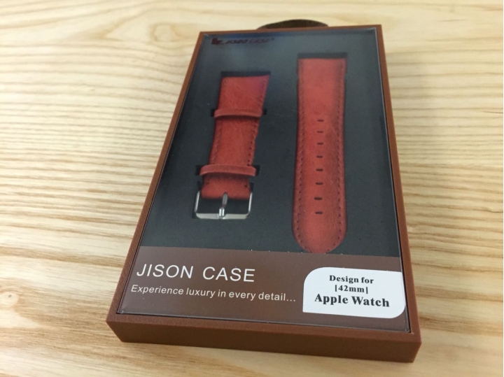 apple watch副廠皮革錶帶開箱