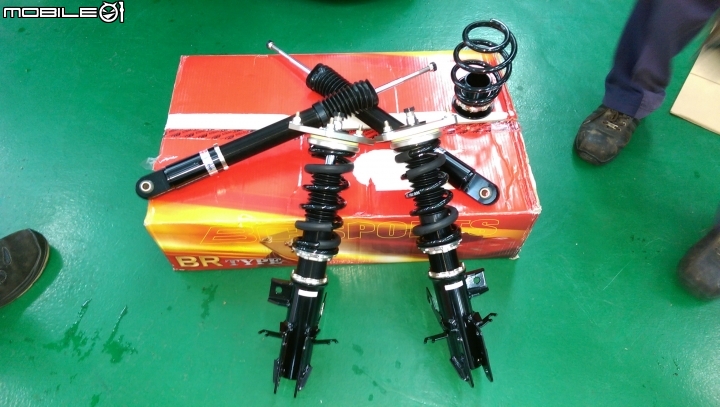 [分享] Nissan Super Sentra 改裝BC避震器 型式:BR TYPE (RS series) 不專業開箱