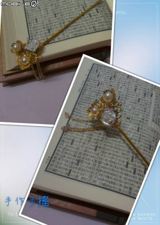 版上有喜歡DIY做古典髮簪步搖,和風つまみ細工髮簪的魔女嗎？