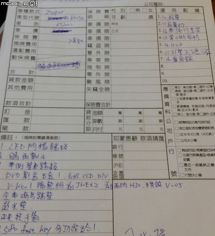 訂車啦~Zinger時尚藍豪華版菜單分享