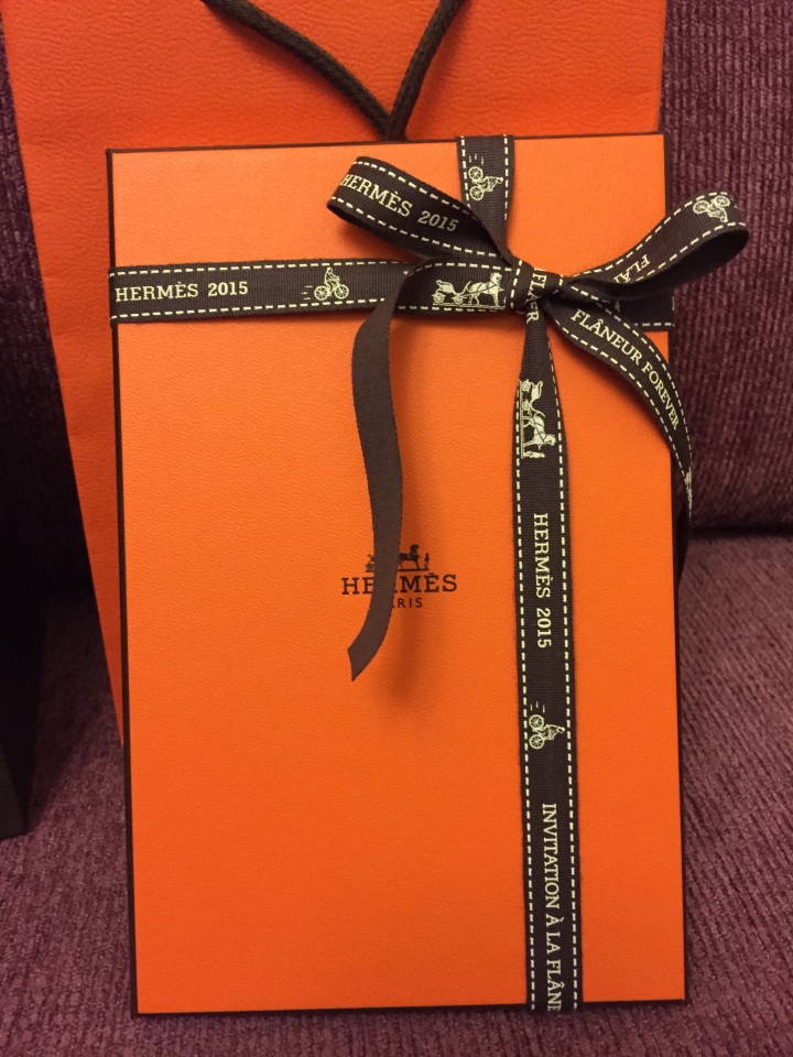 (簡單開箱)生日禮物 HERMES+BV