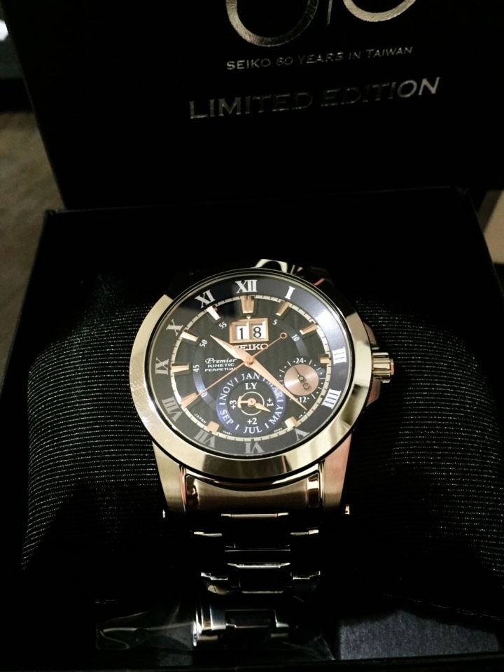 小弟人生第一隻錶，seiko