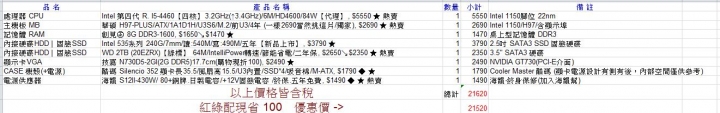 自組電腦，求健檢