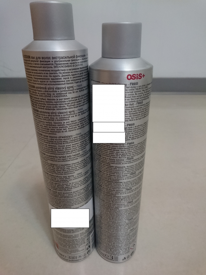 [問題]Schwarzkopf 施華蔻 黑炫風 OSIS+ SESSION #3 的包裝有兩種?