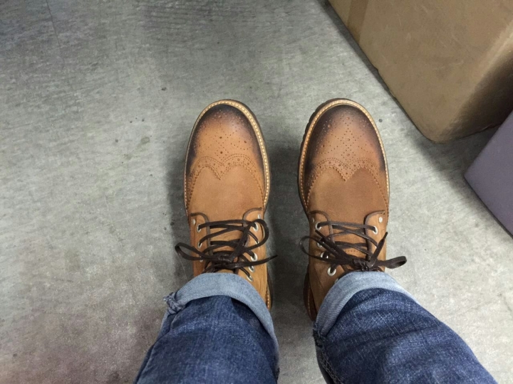 [開箱]Steve Madden 短筒皮靴