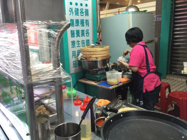 基隆中正區隱藏版的好吃古早味蔥抓餅跟刈包