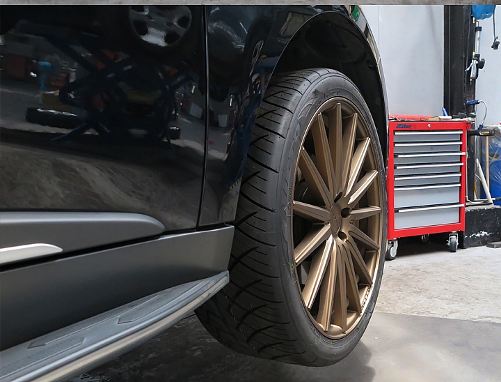 Luxgen U7 Turbo + VOSSEN VFS2  22"大腳分享