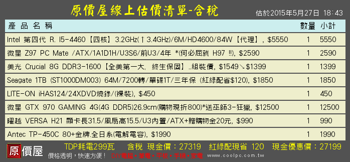 兩張單幫健檢 27K