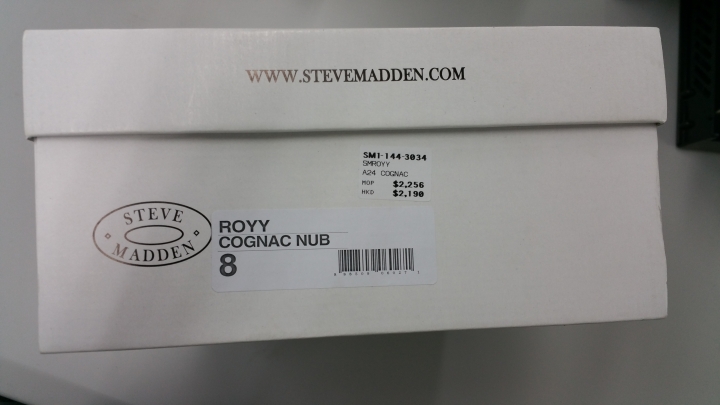 [開箱]Steve Madden 短筒皮靴