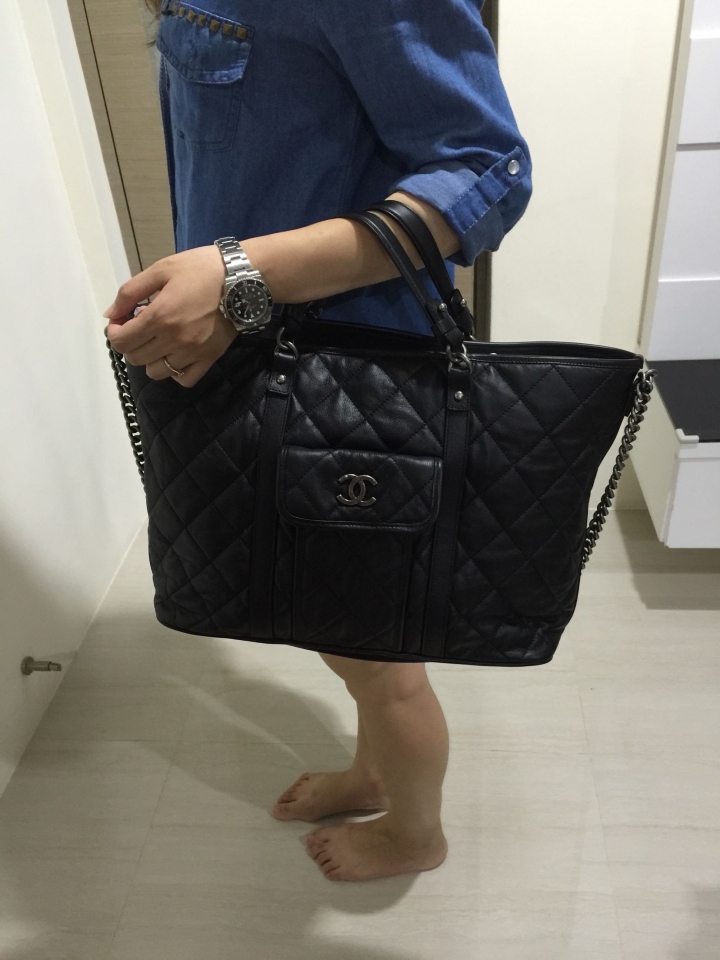 （開箱）香奈兒媽咪購物包！