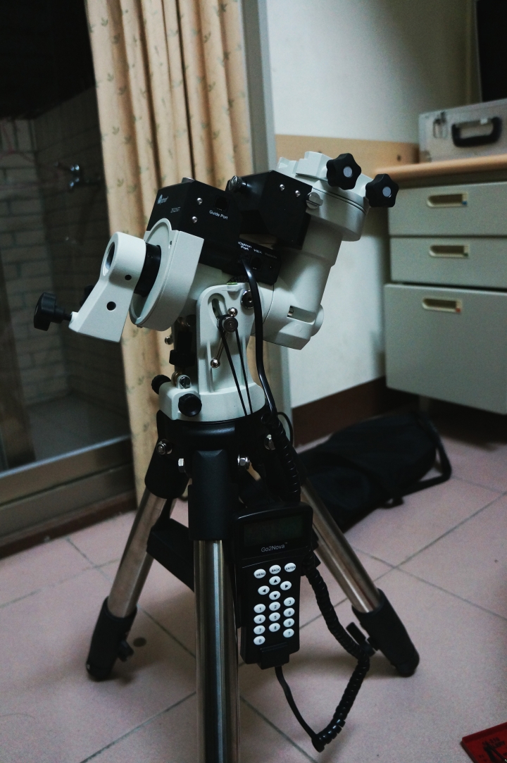 [開箱]iOptron Zeq25GT赤道儀開光