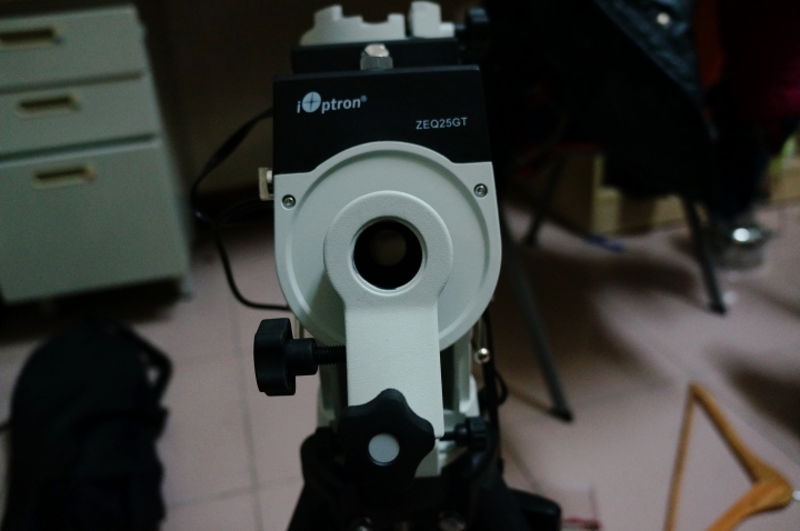 [開箱]iOptron Zeq25GT赤道儀開光