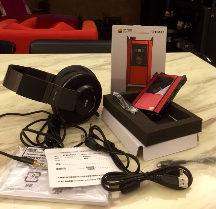 TEAC HA-P90SD 開箱