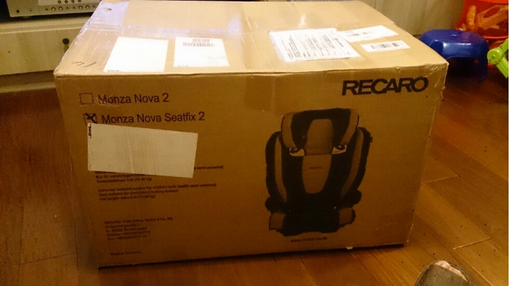 開箱： Recaro Monza Nova 2 Seatfix