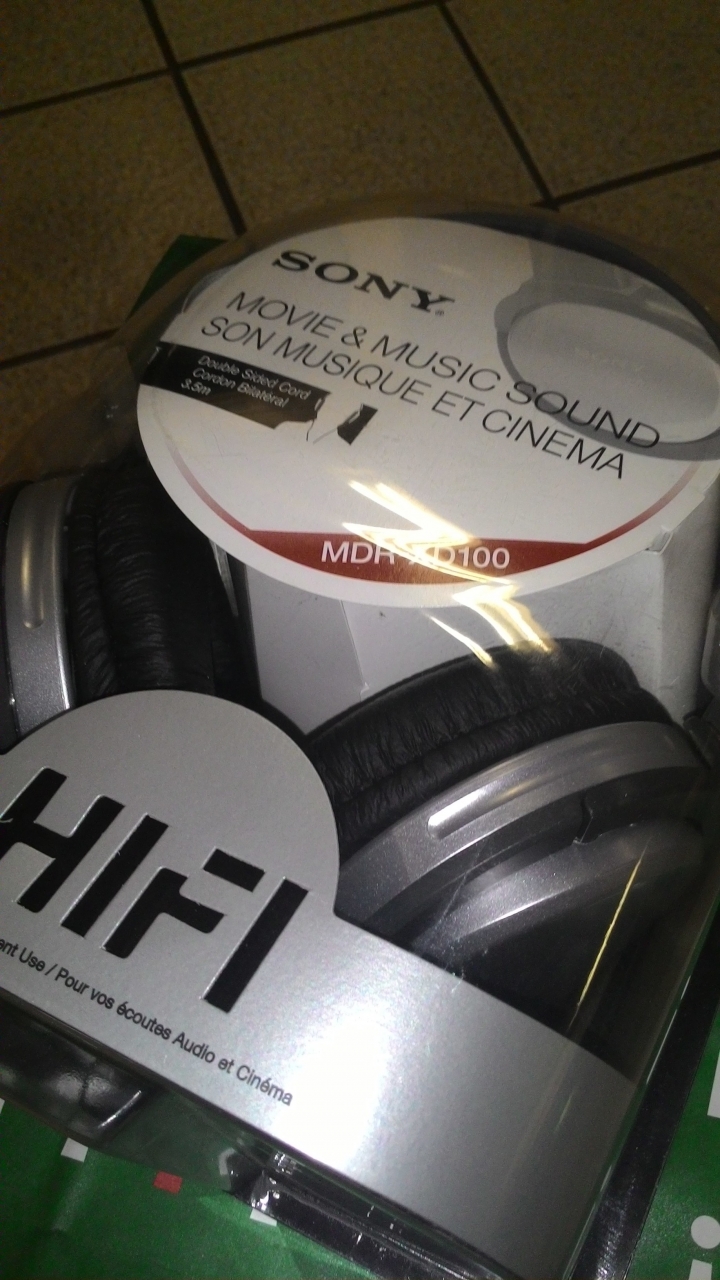《胡鬧的開箱》停產的廉價耳機SONY MDR-XD100(爆漫王)