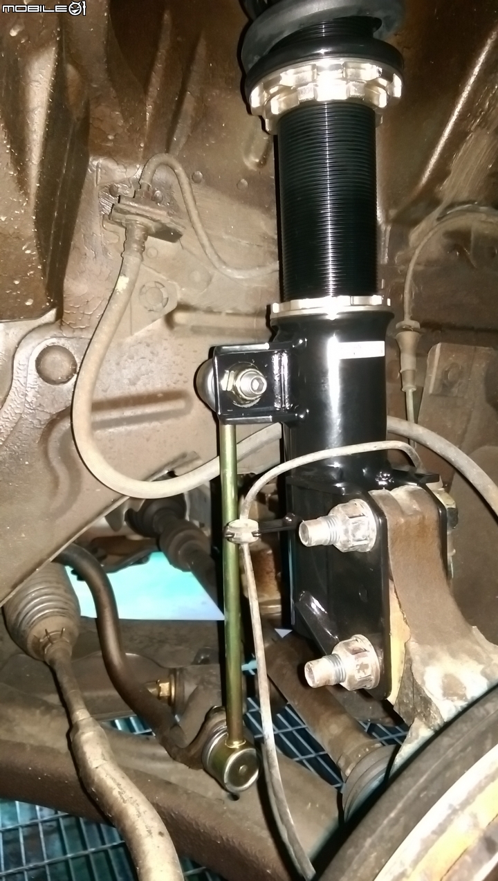 [分享] Nissan Super Sentra 改裝BC避震器 型式:BR TYPE (RS series) 不專業開箱