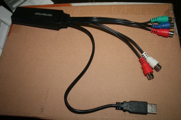 [老舊影音設備救星] AVerMedia 圓剛  訊號轉換器 ET113 色差端子轉HDMI端子
