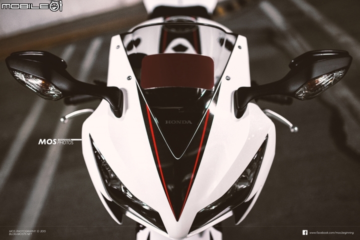 Honda CBR Fireblade pearl white 開箱分享