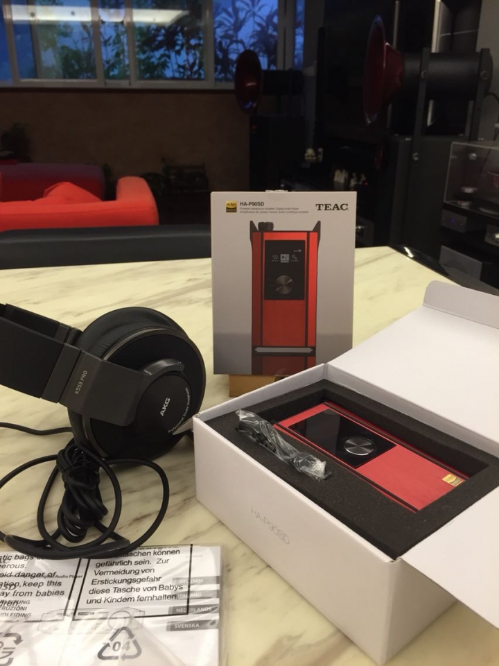 TEAC HA-P90SD 開箱