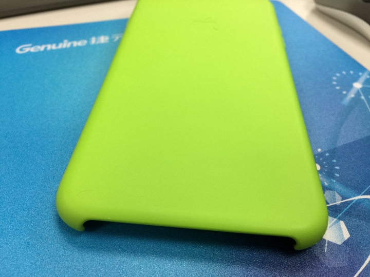 APPLE官網IPHONE6 Plus 5.5" 矽膠保護殼(綠) 【開箱】