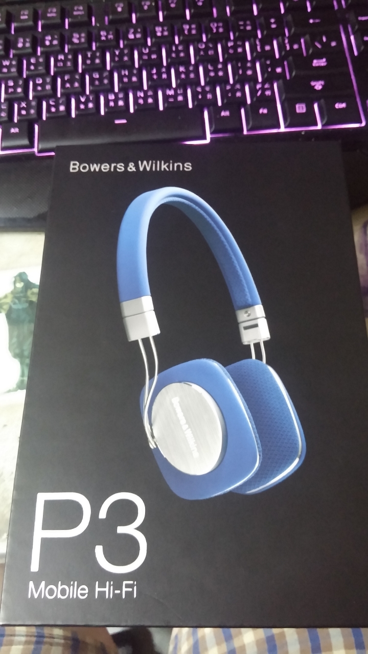 入手Bowers & Wilkins P3藍色款 B&W Mobile 頭戴耳機