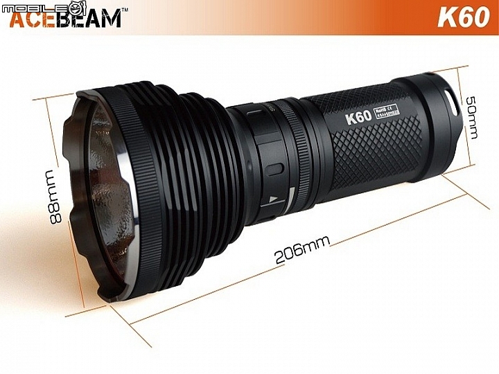 遠射新參者 ACEBEAM K60 & X60M & K40M & T25