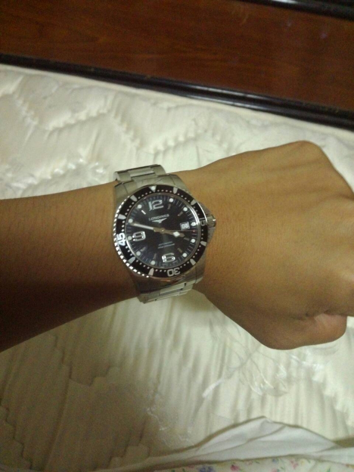『開箱』Longines Hydroconquest 浪琴黑水鬼機械淺水錶