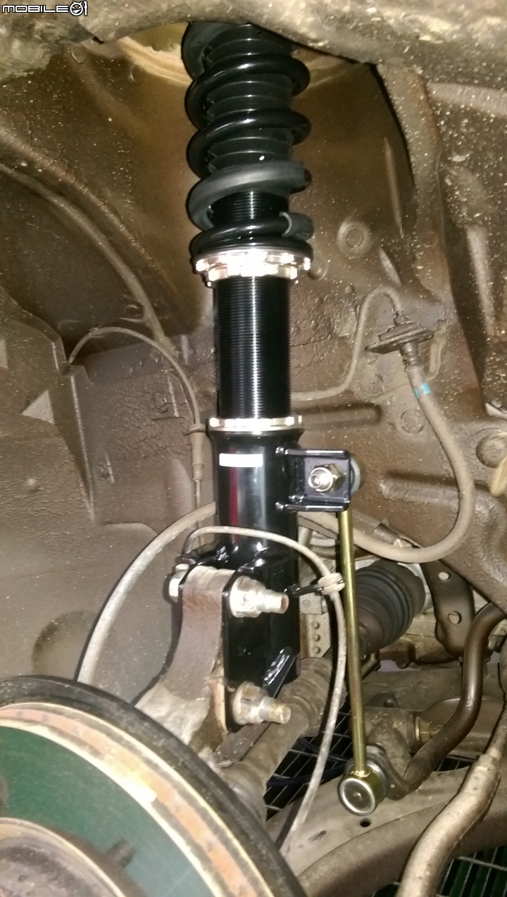 [分享] Nissan Super Sentra 改裝BC避震器 型式:BR TYPE (RS series) 不專業開箱