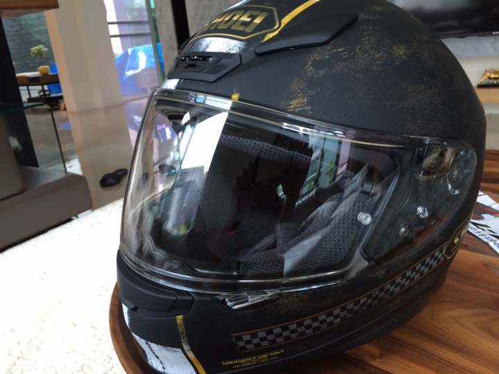 Shoei Z7 Terminus 塗裝 開箱