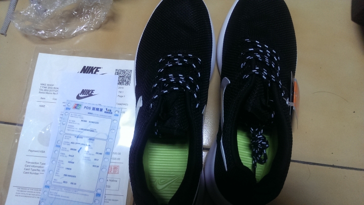 nike roshe run真假辨識