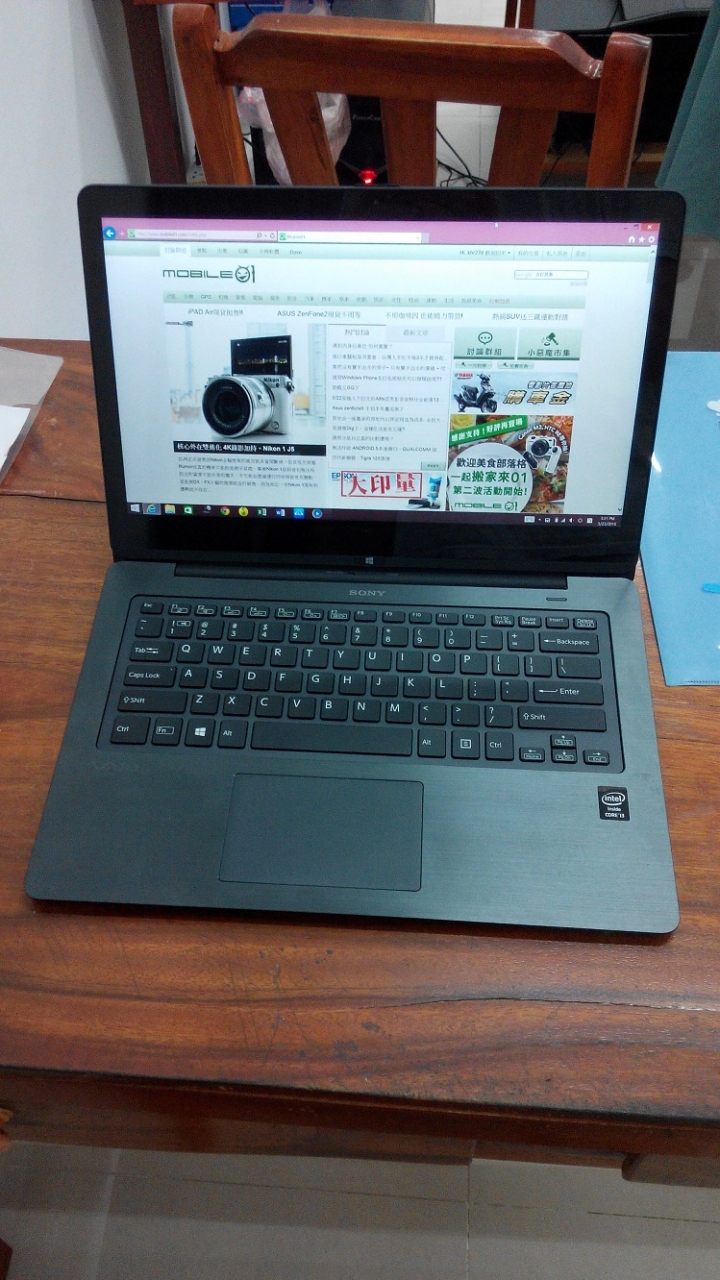 Sony Fit 14A簡單開箱