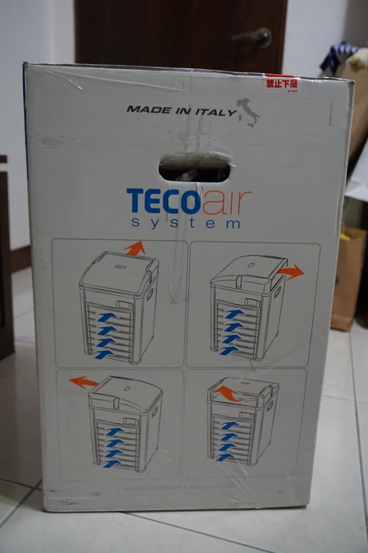 [開箱]東元TECO TK500冷水機(水族用)