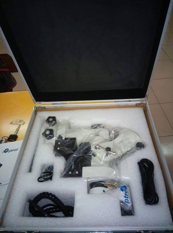 [開箱]iOptron Zeq25GT赤道儀開光