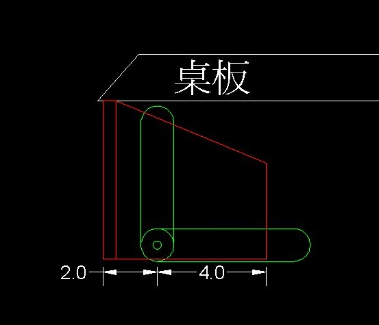 傳統式縫紉機翻轉小抽屜翻新