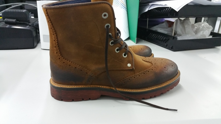 [開箱]Steve Madden 短筒皮靴